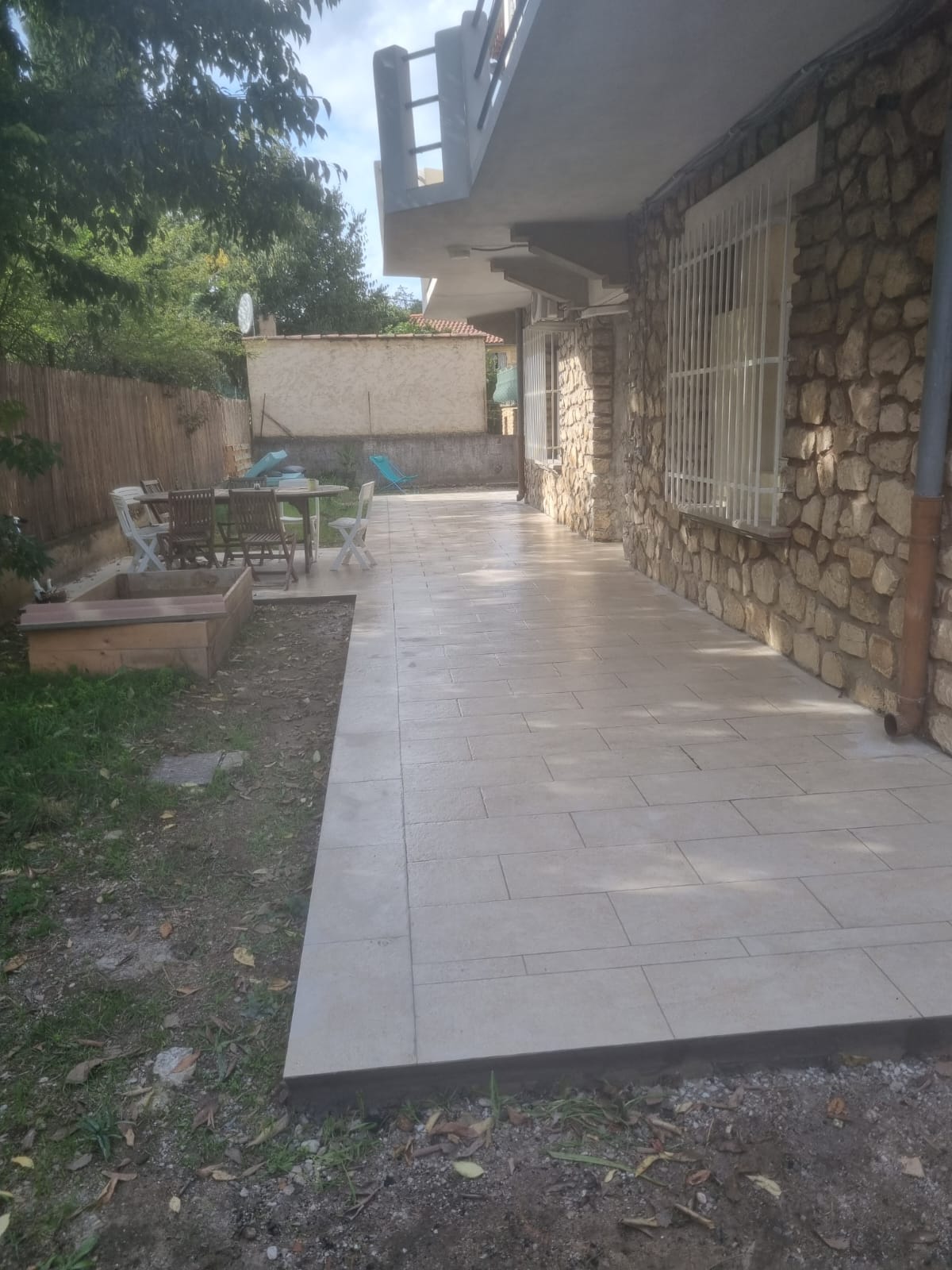 Chape béton – rénovation Nyons