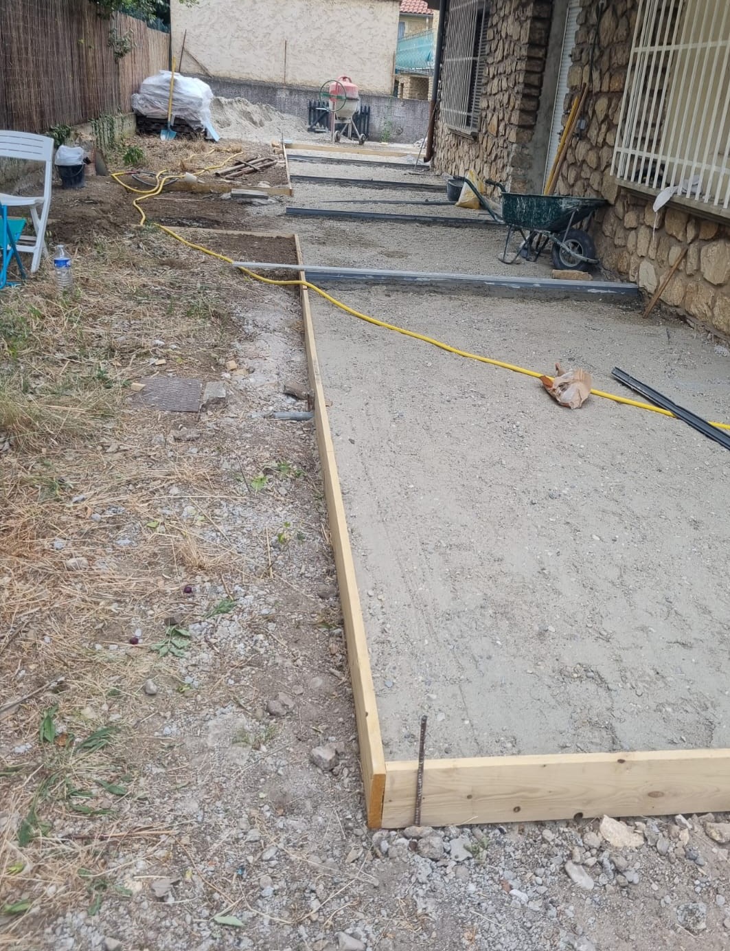 Béton désactivé – finition lisse