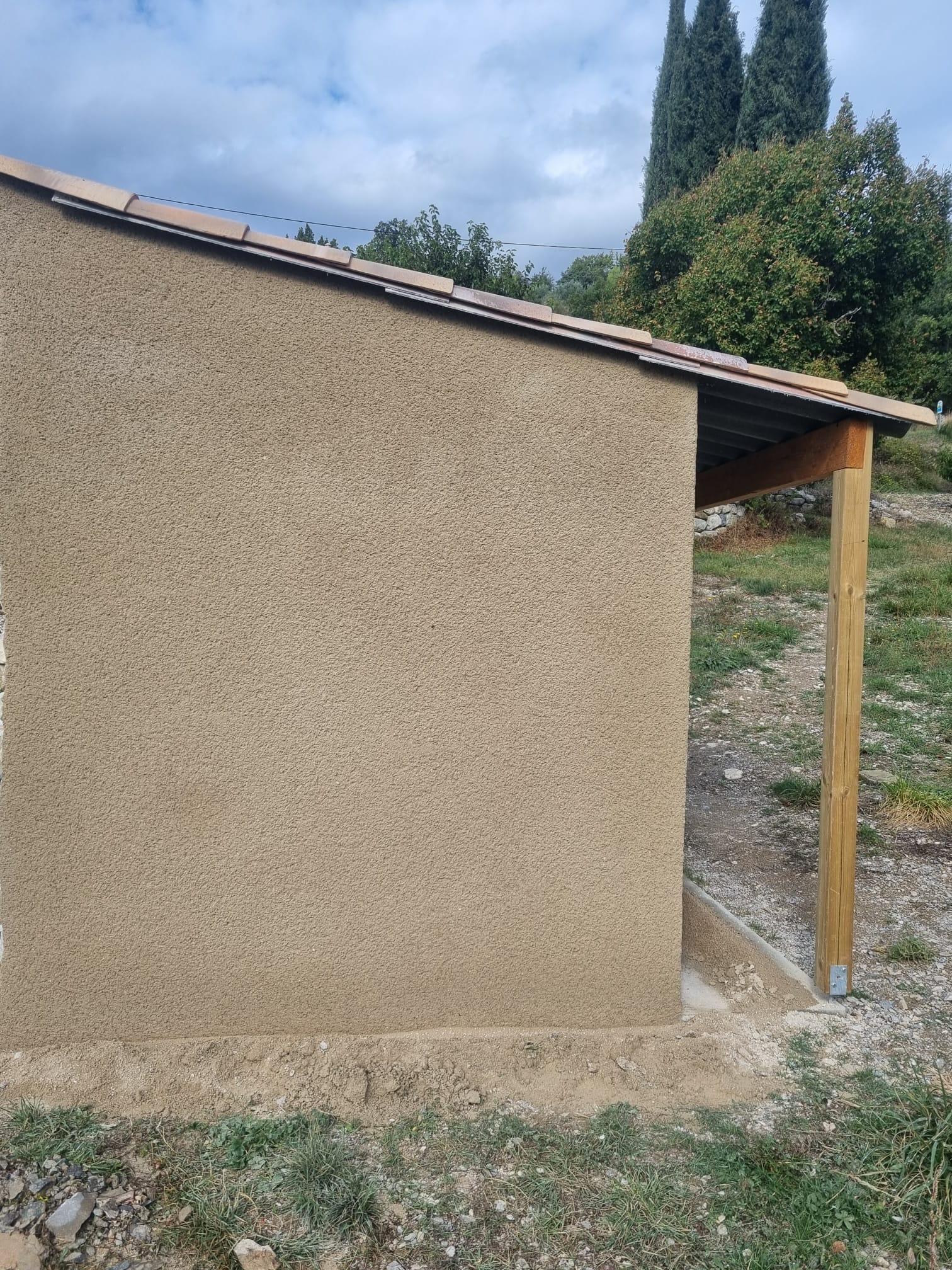 Mur pierre – réalisation Nyons