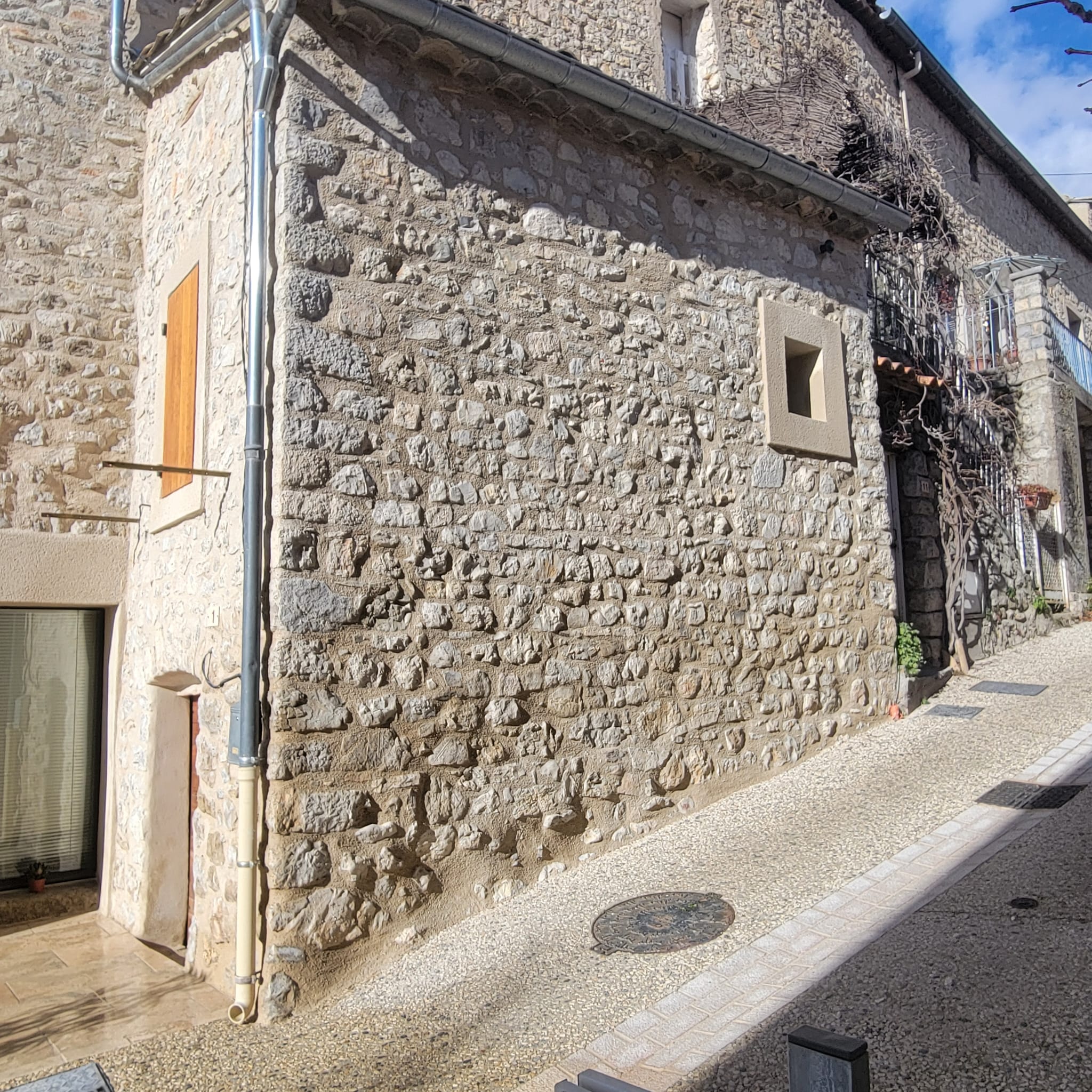 Mur pierre naturelle – Drôme