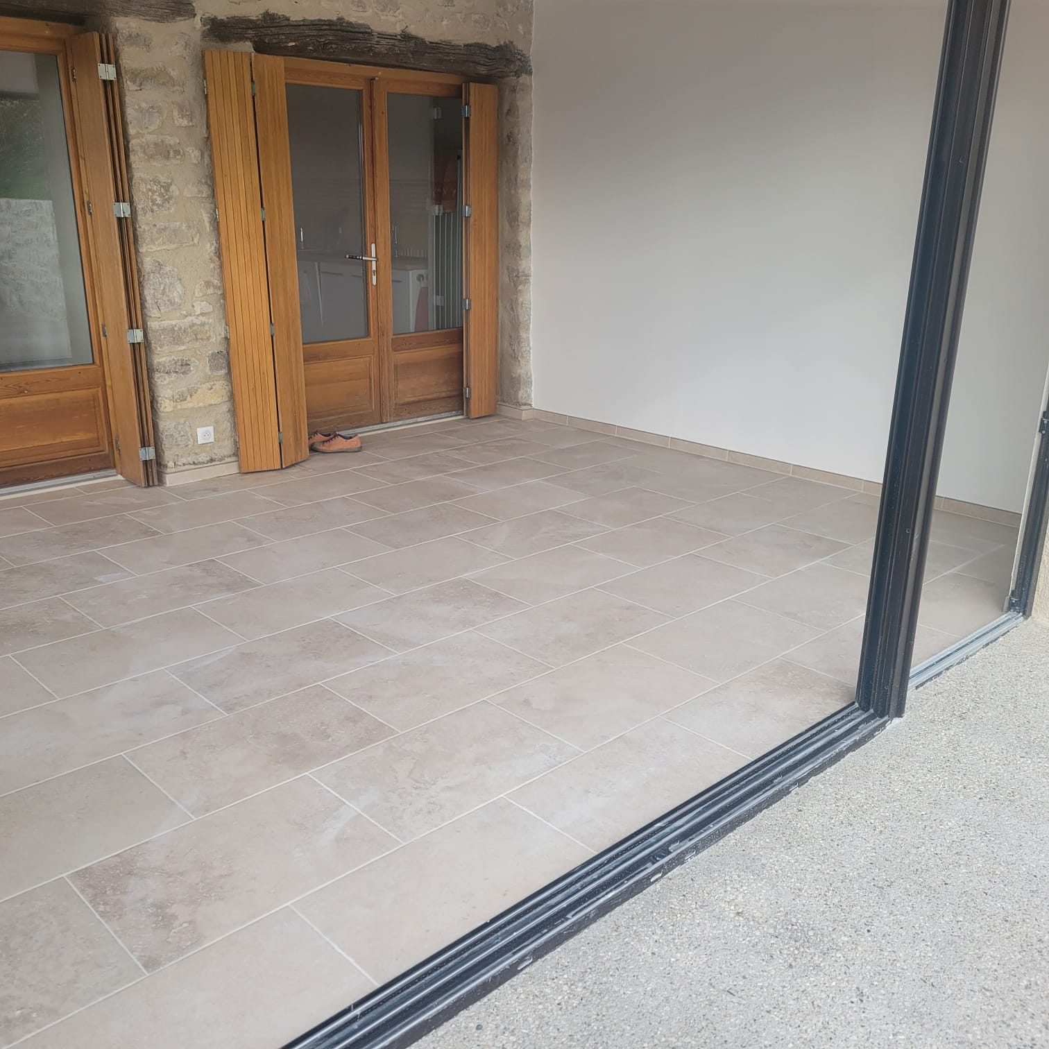 Béton désactivé – terrasse extérieure