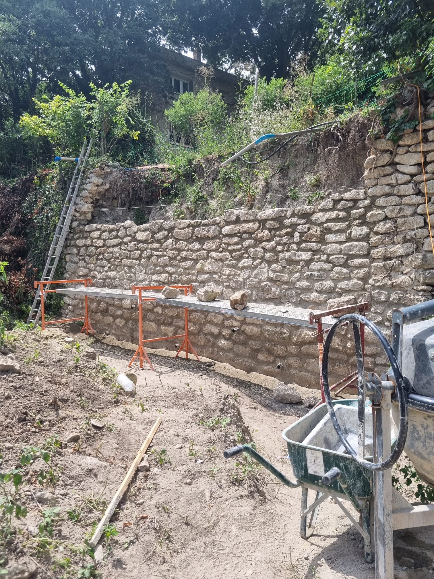 Pierre naturelle – réalisation Drôme